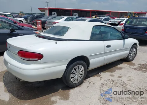 1997 Chrysler Sebring Jx z USA, uszkodzony, nr VIN 3C3EL45H4VT624613